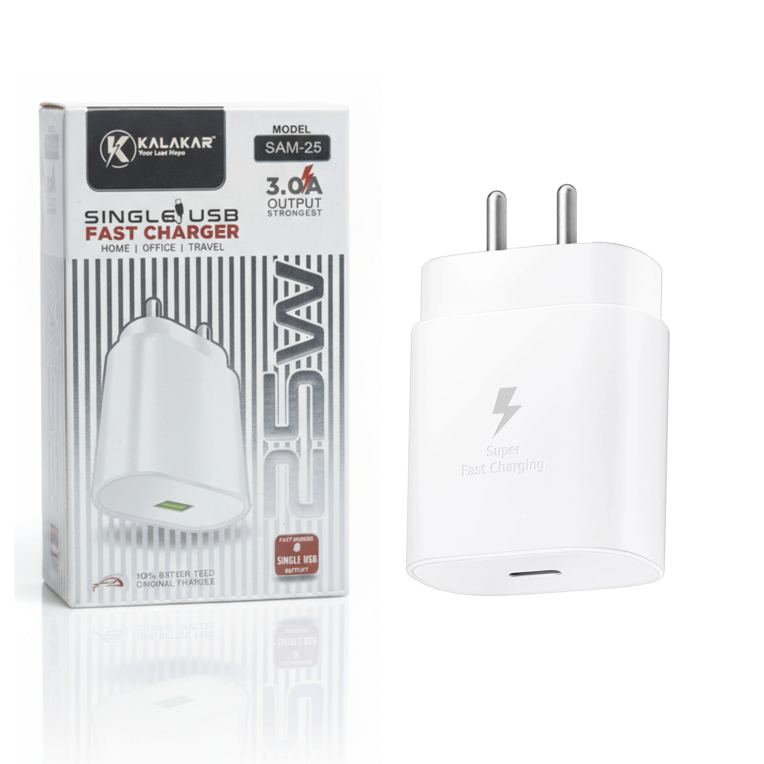 KC-03 | 25W PD SAMSUNG FAST CHARGER